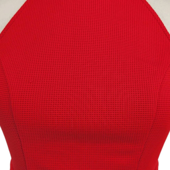 Lulu’s Outstanding Features Red Halter Dress - Picture 3 of 7